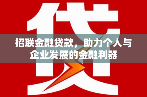 克孜勒苏柯尔克孜招联金融贷款，助力个人与企业发展的金融利器