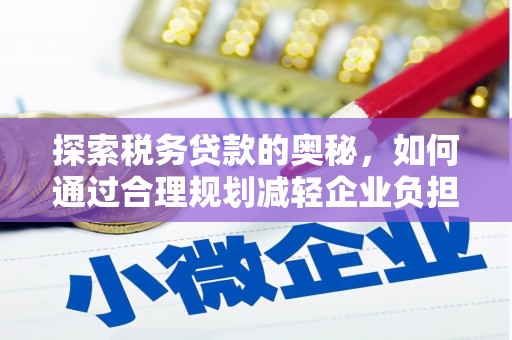 克孜勒苏柯尔克孜探索税务贷款的奥秘，如何通过合理规划减轻企业负担