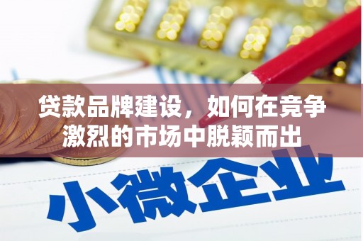 克孜勒苏柯尔克孜贷款品牌建设，如何在竞争激烈的市场中脱颖而出