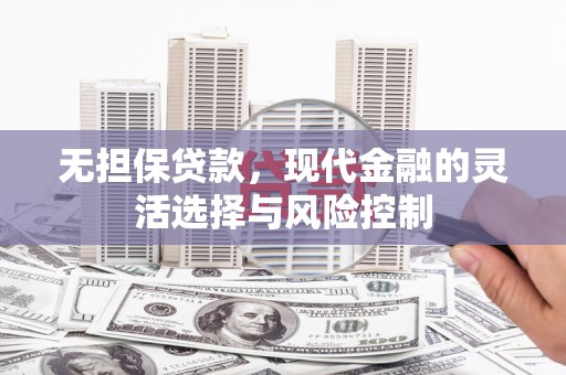 克孜勒苏柯尔克孜无担保贷款，现代金融的灵活选择与风险控制