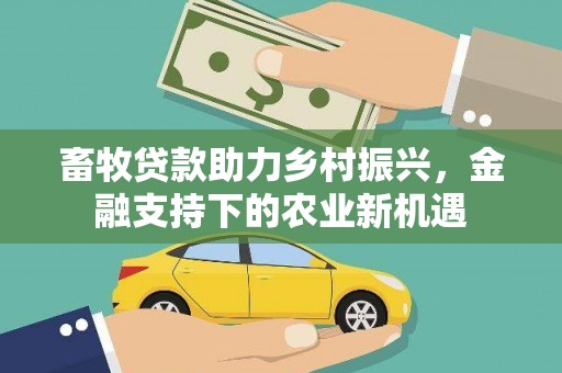 克孜勒苏柯尔克孜畜牧贷款助力乡村振兴，金融支持下的农业新机遇