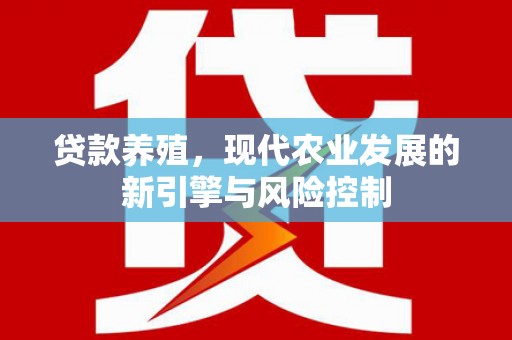 克孜勒苏柯尔克孜贷款养殖，现代农业发展的新引擎与风险控制
