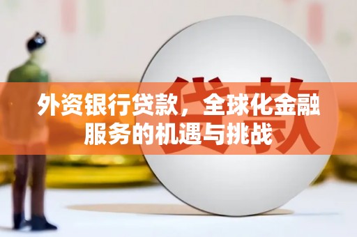 克孜勒苏柯尔克孜外资银行贷款，全球化金融服务的机遇与挑战