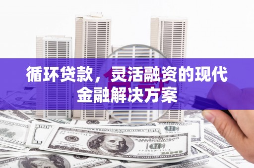 克孜勒苏柯尔克孜循环贷款，灵活融资的现代金融解决方案
