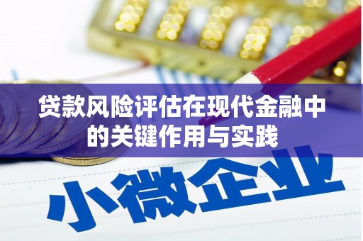 克孜勒苏柯尔克孜贷款风险评估在现代金融中的关键作用与实践
