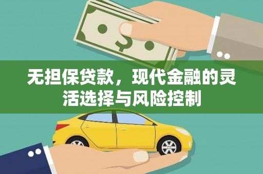 克孜勒苏柯尔克孜无担保贷款，现代金融的灵活选择与风险控制