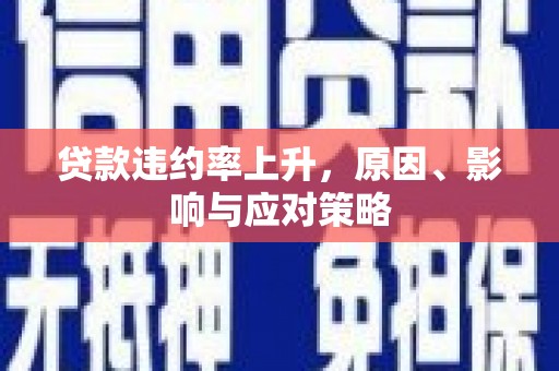 克孜勒苏柯尔克孜贷款违约率上升，原因、影响与应对策略