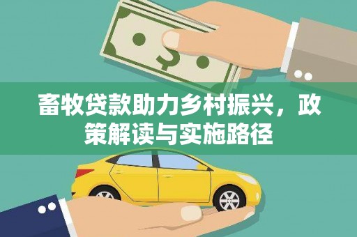 克孜勒苏柯尔克孜畜牧贷款助力乡村振兴，政策解读与实施路径