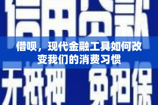 克孜勒苏柯尔克孜借呗，现代金融工具如何改变我们的消费习惯