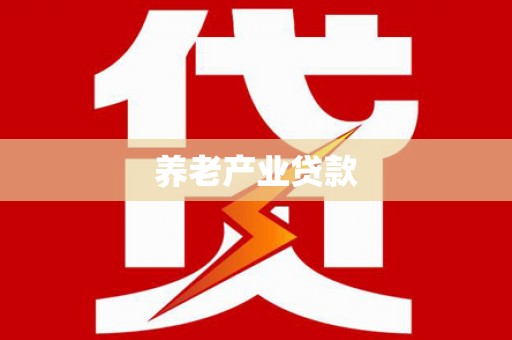 克孜勒苏柯尔克孜养老产业贷款