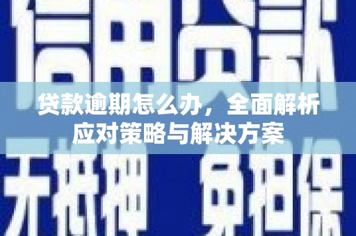 克孜勒苏柯尔克孜贷款逾期怎么办，全面解析应对策略与解决方案
