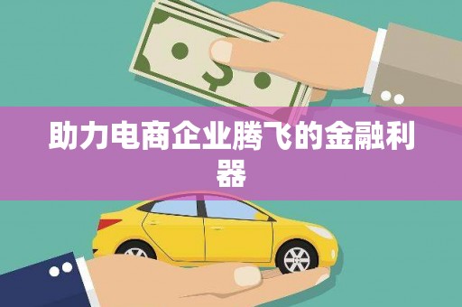 克孜勒苏柯尔克孜助力电商企业腾飞的金融利器